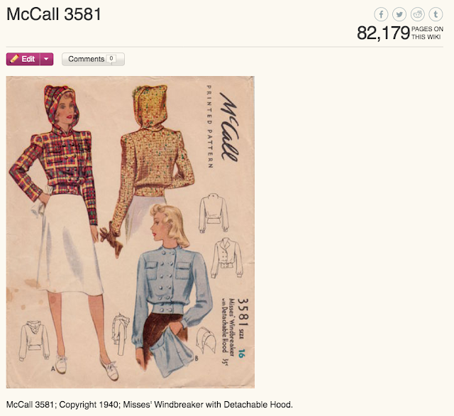 How to Add a Sewing Pattern to the Vintage Pattern Wikia.