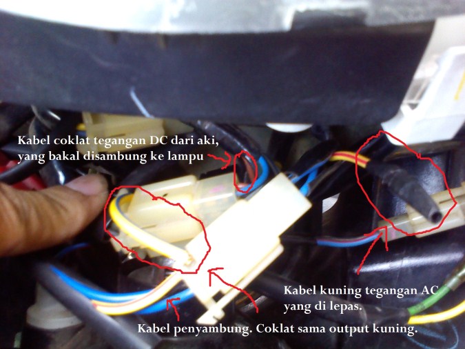 Cara Merubah Arus Ac Ke Dc Motor Mio Soul