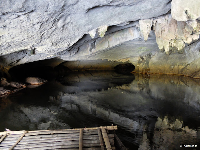 reserve van long ninh binh vietnam campagne baie halong terrestre bateau barque bambou sampan grotte