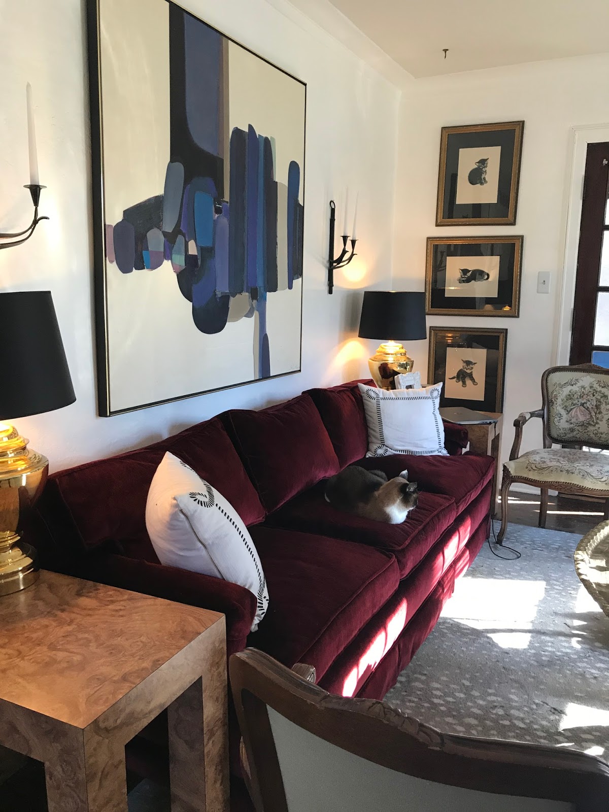 Parlour My Oxblood Sofa