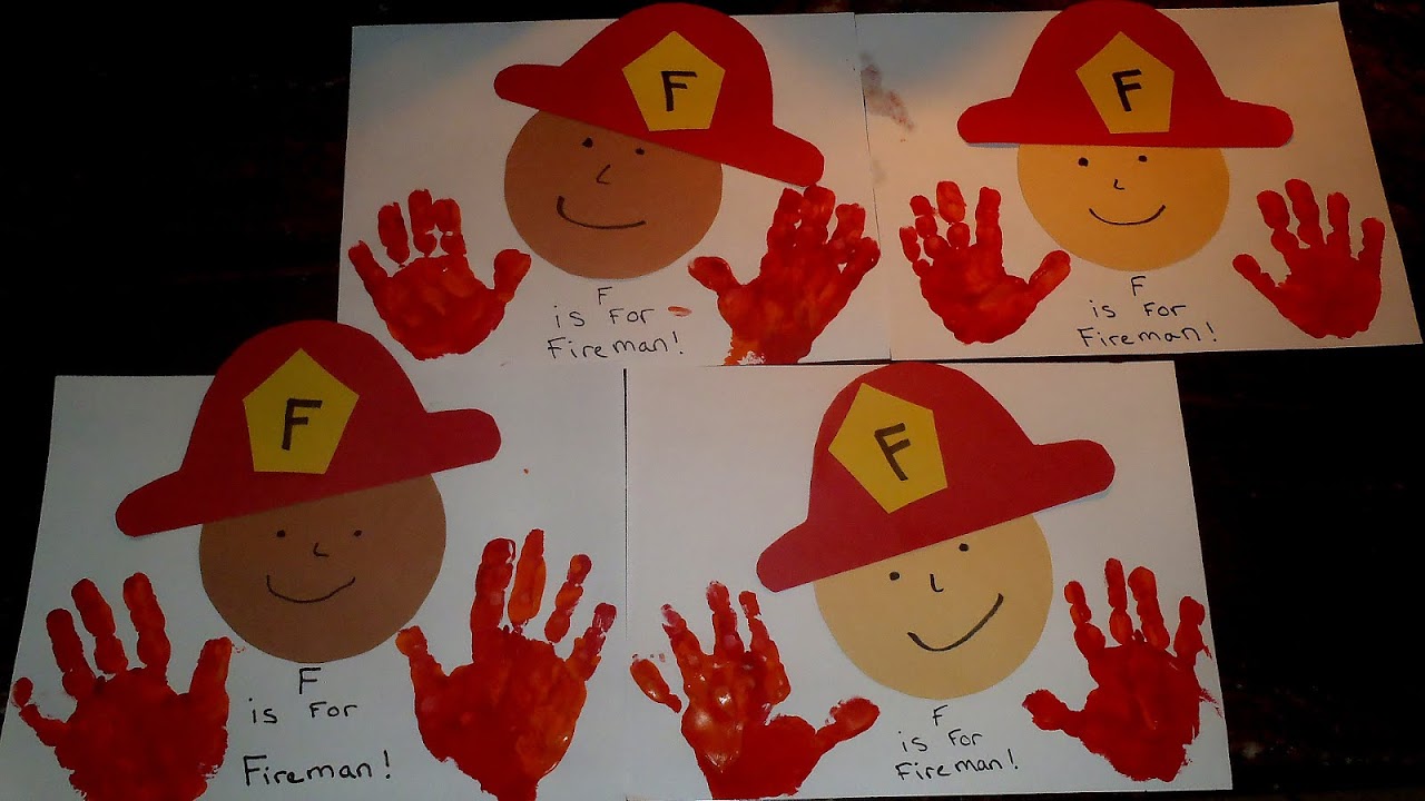 Firefighter Crafts For Toddlers - Fire Choices