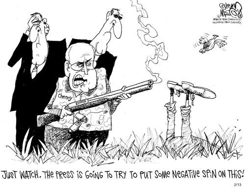 kung foo hustler dick cheney heart