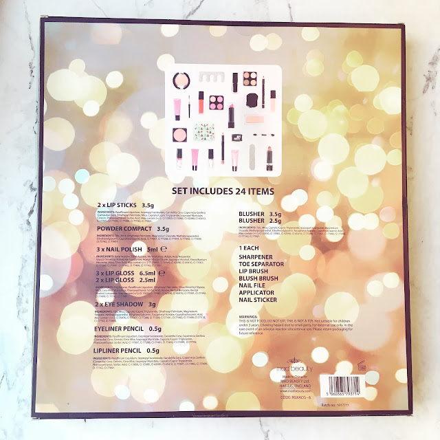 Lovelaughslipstick blog - findmeagift.co.uk mad beauty christmas advent calendar review and opening