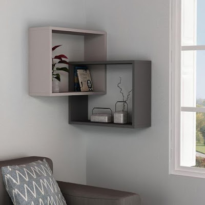 modern wooden wall shelves design ideas for living room 2019