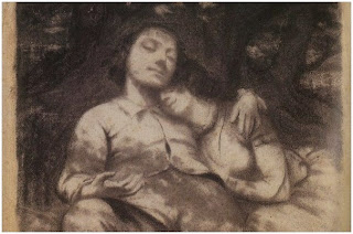 Historia del hombre herido de Courbet