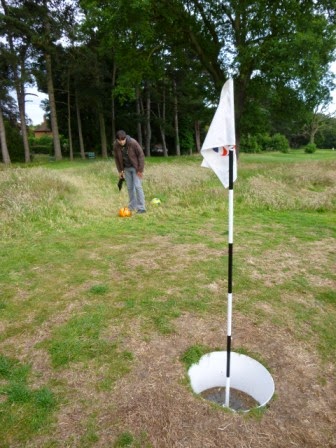 FootGolf at Stockwood Park in Luton, Bedfordshire