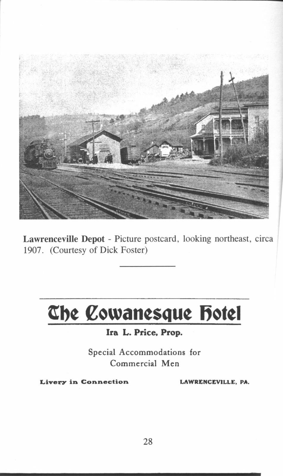 1896 Lindley History Facts