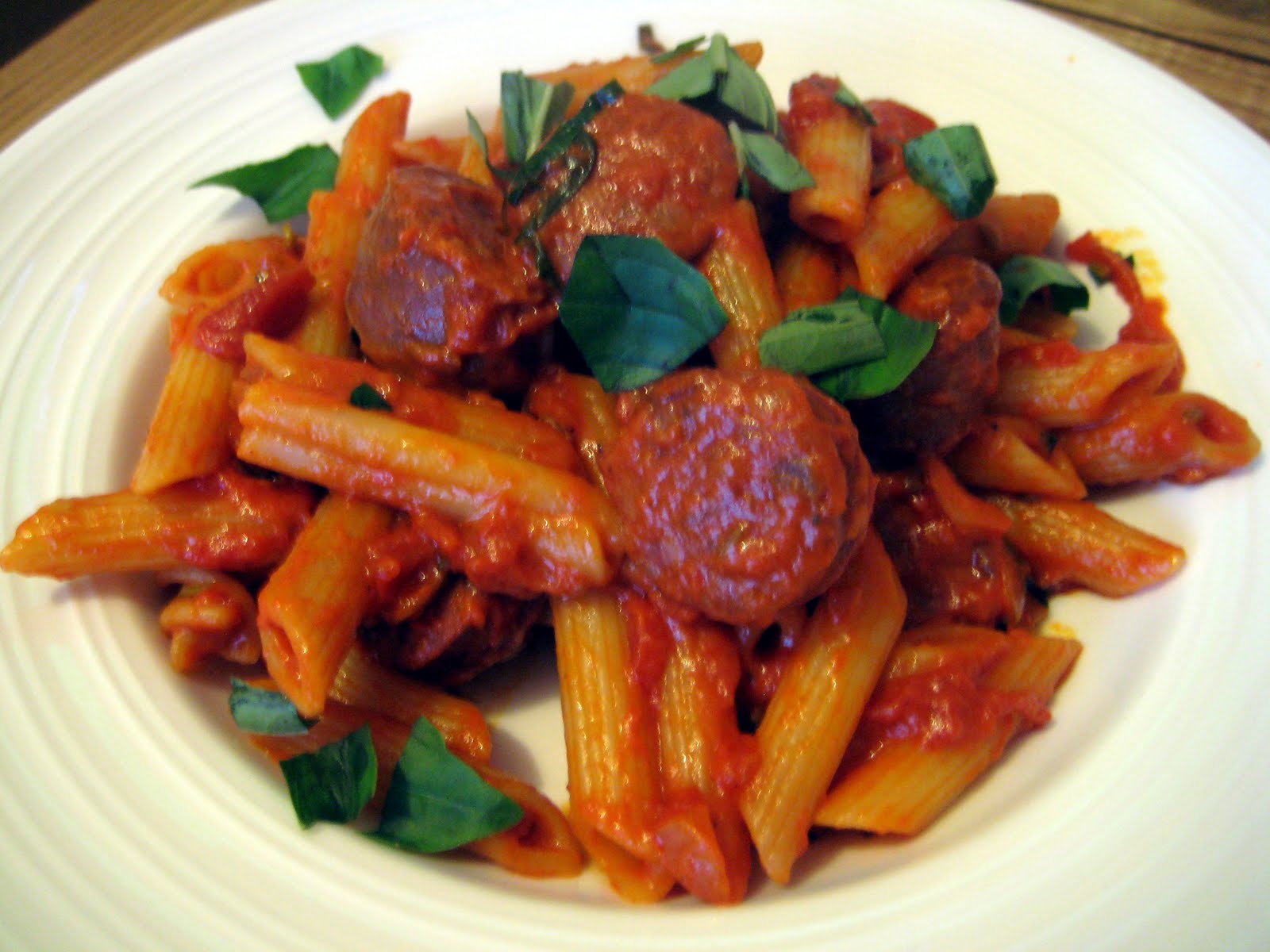Serena's Medium Rare Chorizo Pasta