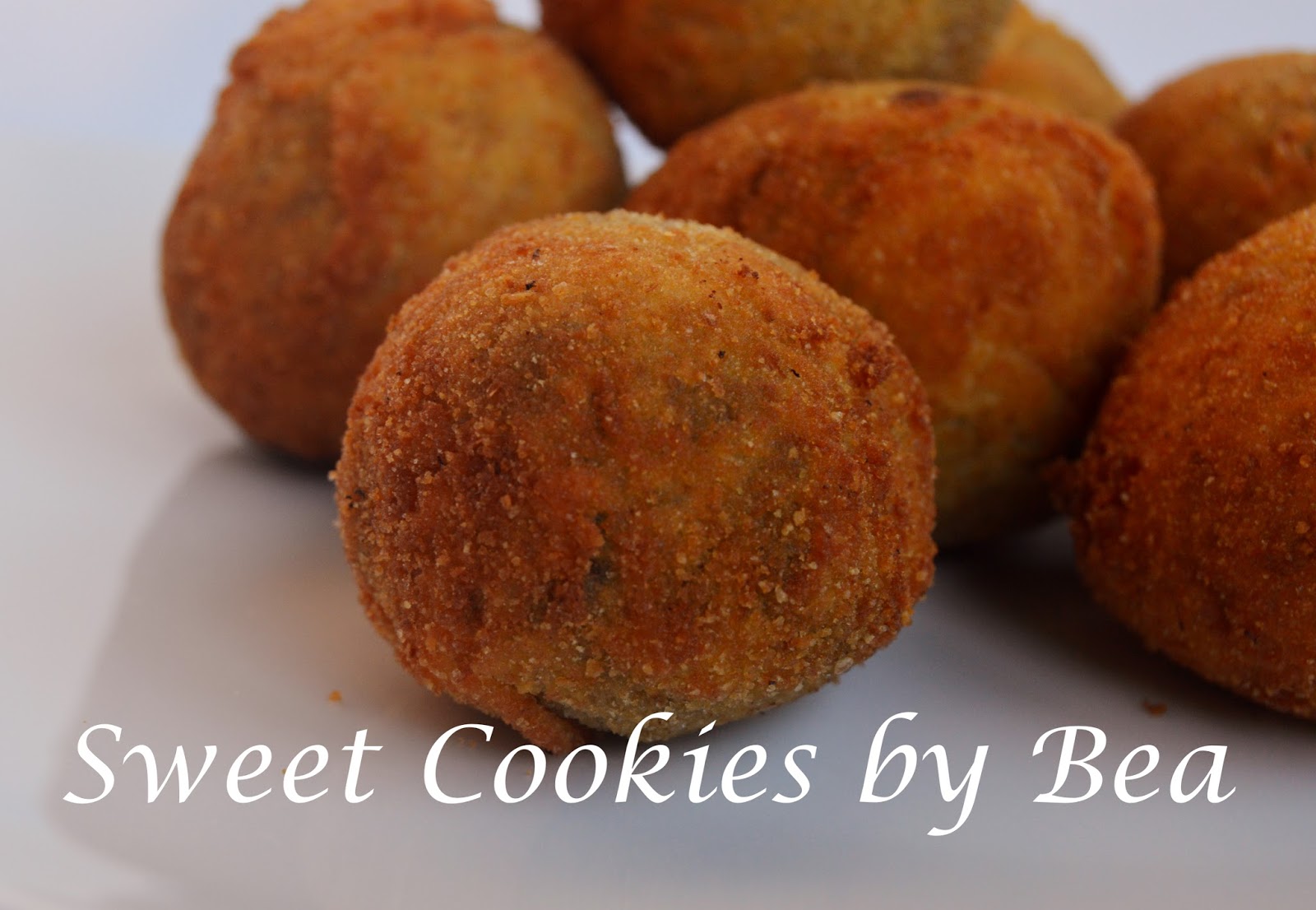 Sweet Cookies by Bea Croquetas cremosas de tinta