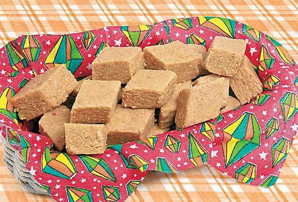 Paçoquinha de amendoim light fitness Paçoquinha de amendoim