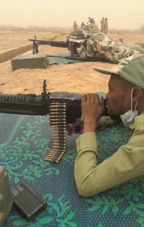 1 Corps members in Kebbi state being taught to use guns? (photos)