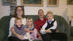 Familjebild julen 2012