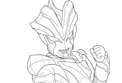 Catatanku Anak Desa Gambar Mewarnai Ultraman X