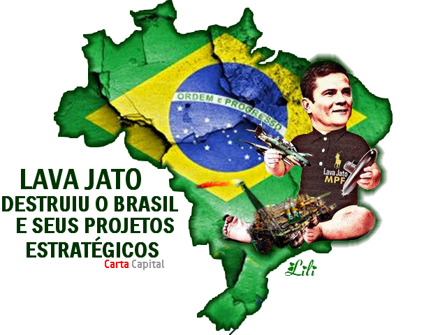 Resultado de imagem para lava jato destruiu o brasil