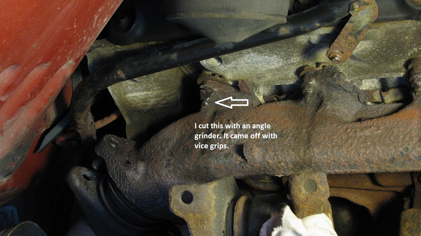 Ford f250 exhaust manifold leak #5