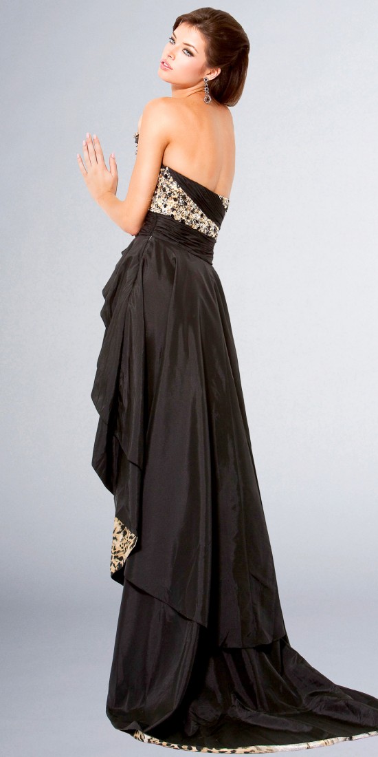 Latest Fashion: Stylish Elegant Dress With Tiger Tail