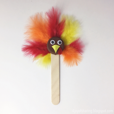 Thanksgiving Turkey Craft For Kids - The Joy of Sharing