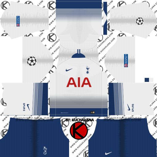 Tottenham Hotspur 2019-2020 Dream League Soccer Kits