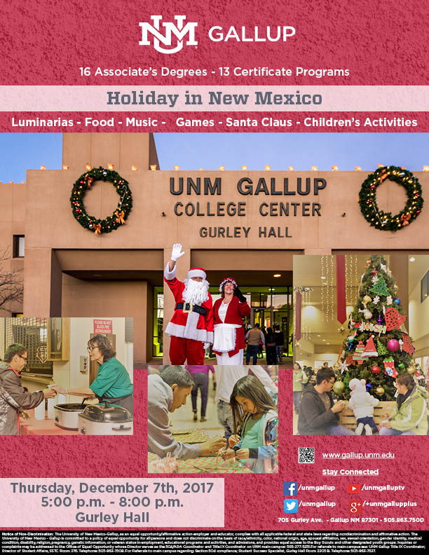 Unm G News Holiday In New Mexico