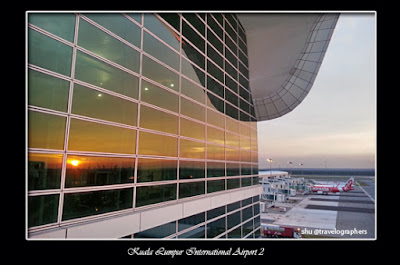 Air Asia, Kuala Lumpur International Airport 2, KLIA 2, Sunset at Airport, Senja di Bandara, Dawn