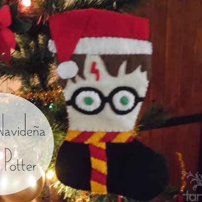 bota navideña harry potter