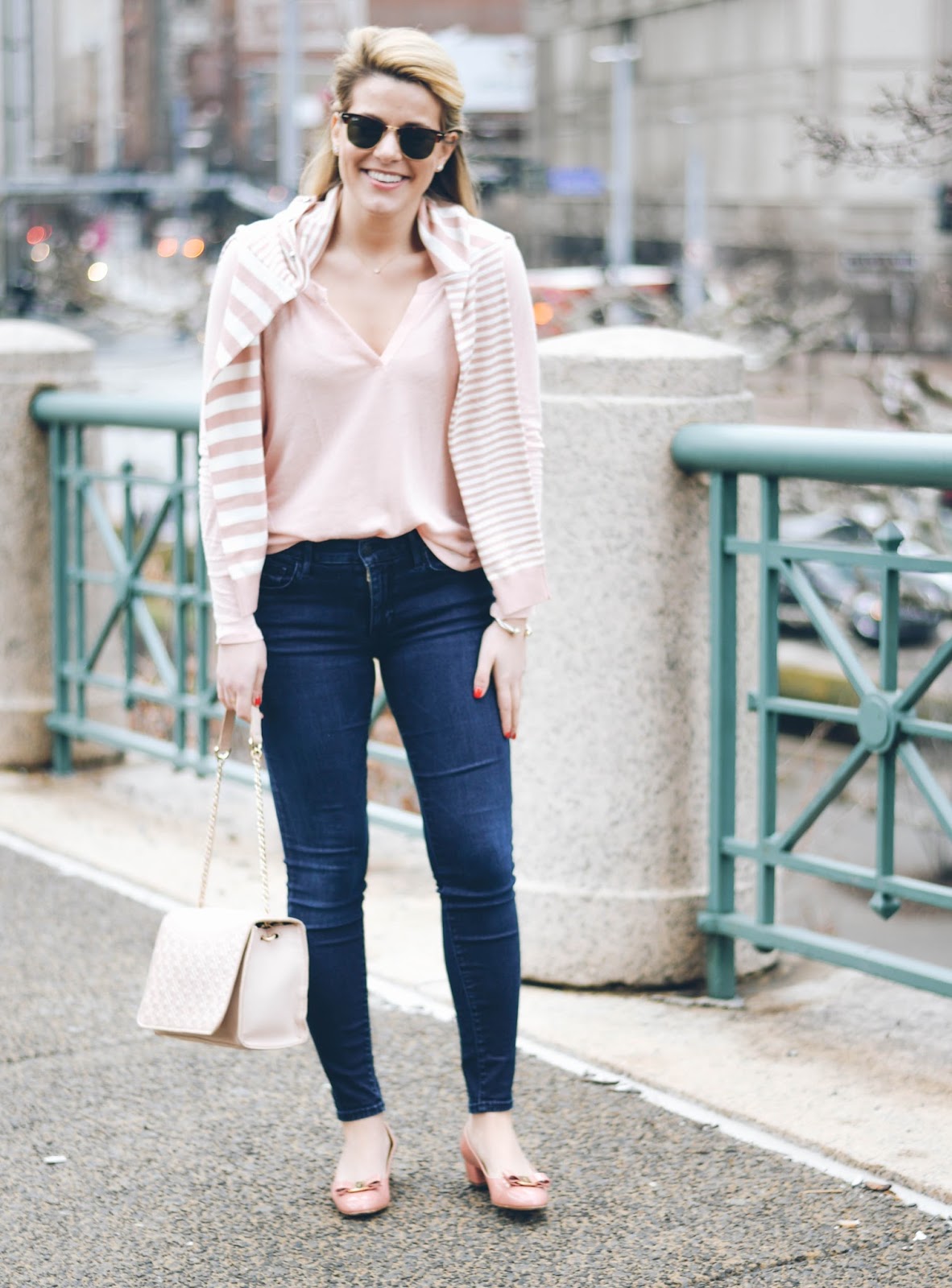 Summer Wind: Casual Blush Pink Outfit