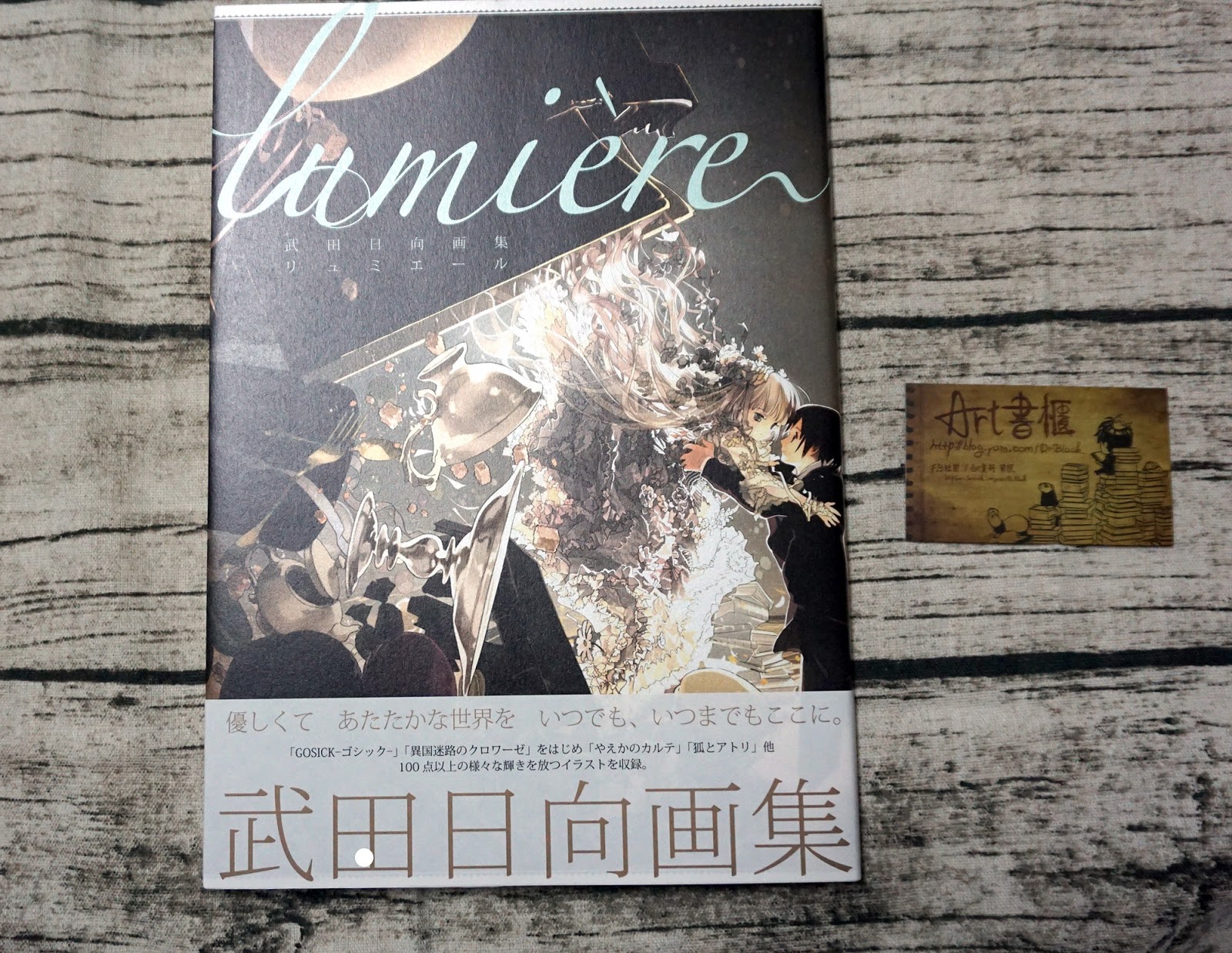 ART書櫃Book Review: 武田日向畫集：lumiere