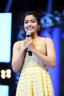 Actress Rashmika Mandanna Stills at Sarileru Neekevvaru Movie Pre Release Actress Rashmika Mandanna Stills at Sarileru Neekevvaru Movie Pre Release