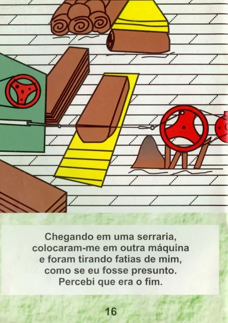 Livro A Árvore que não queria morrer