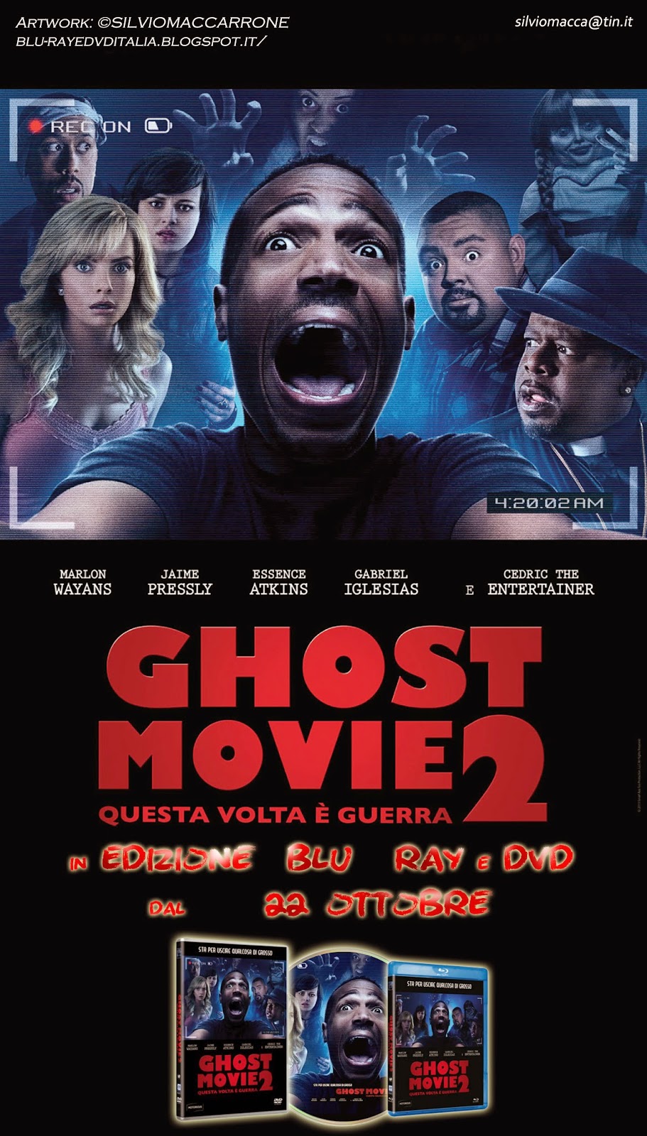 Blu-ray & Dvd Italia: Ghost Movie 2 Questa Volta è Guerra. In edizione ...