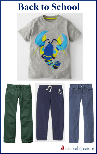 Nautical by Nature | Back to School: Boys nautical clothing