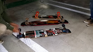 ロンスケ x ソフトウィールで立体駐車場攻め ロンスケ(ロングボード)の種類や大きさは問わずソフトウィールなら余裕のクルーズ