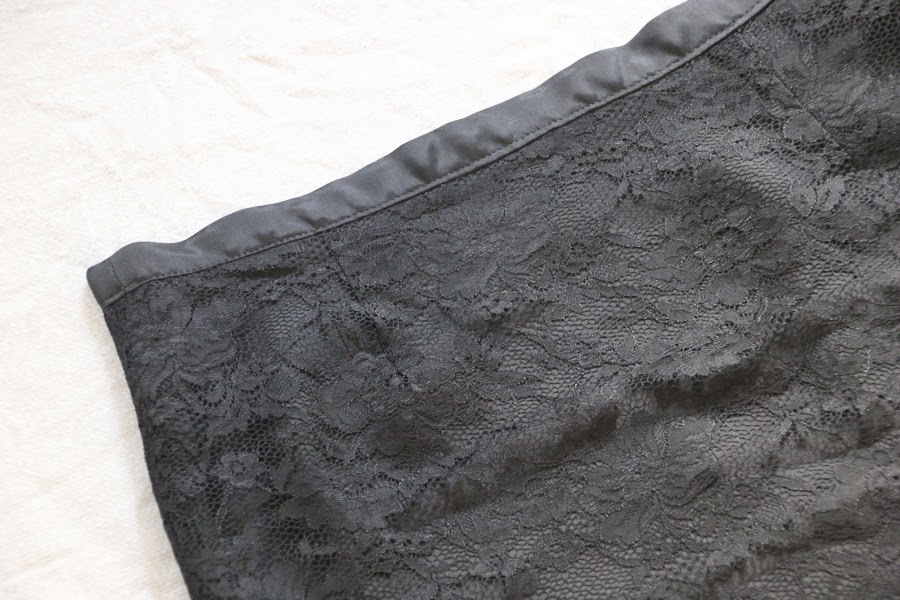 DIY Cómo hacer falda lencera o falda de encaje. Blog de costura y diy.