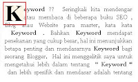 Cara membuat efek huruf besar atau Drop cap Cara membuat efek huruf besar atau Drop cap