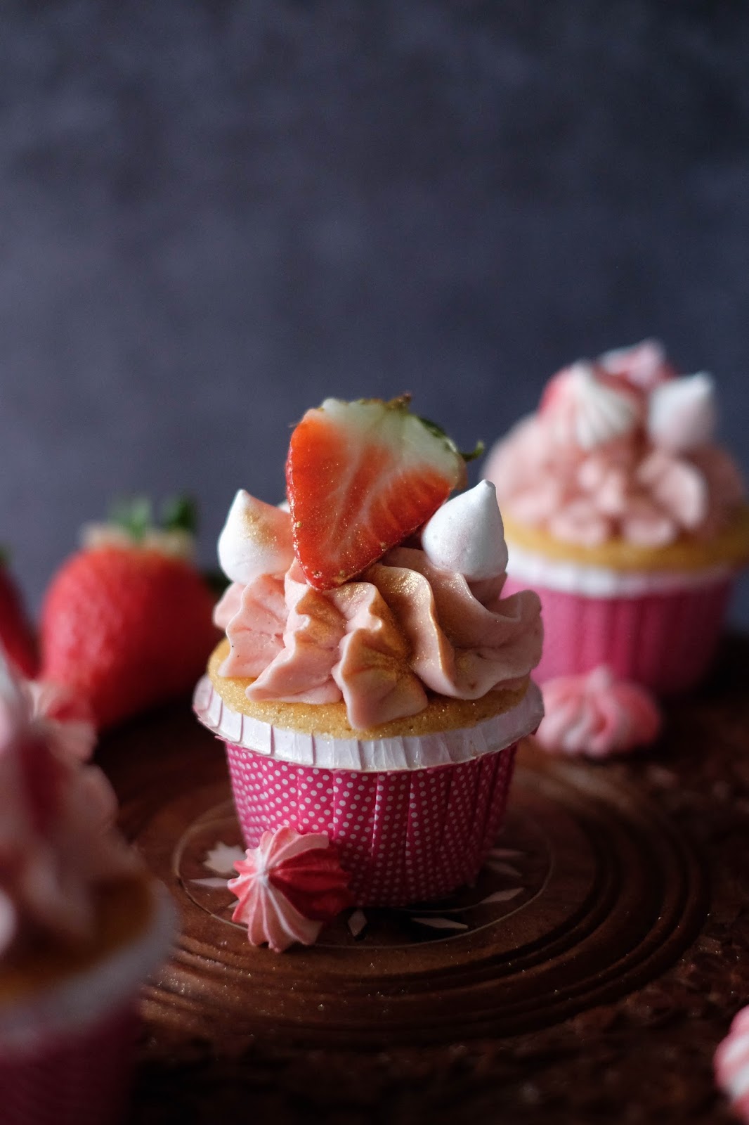 Erdbeer, Marshmallow Cupcakes | Marion&amp;#39;s Kaffeeklatsch