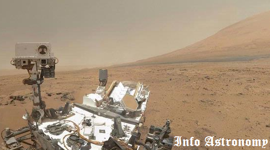 Curiosity Mendaki Gunung Planet Mars
