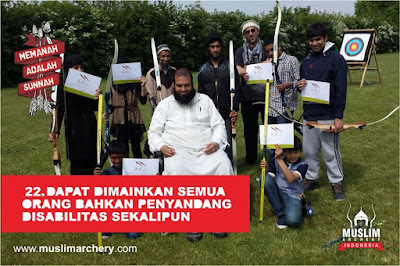 memanah dapat dilakukan oleh siapapun bahkan penyandang disabilitas memanah dapat dilakukan oleh siapapun bahkan penyandang disabilitas