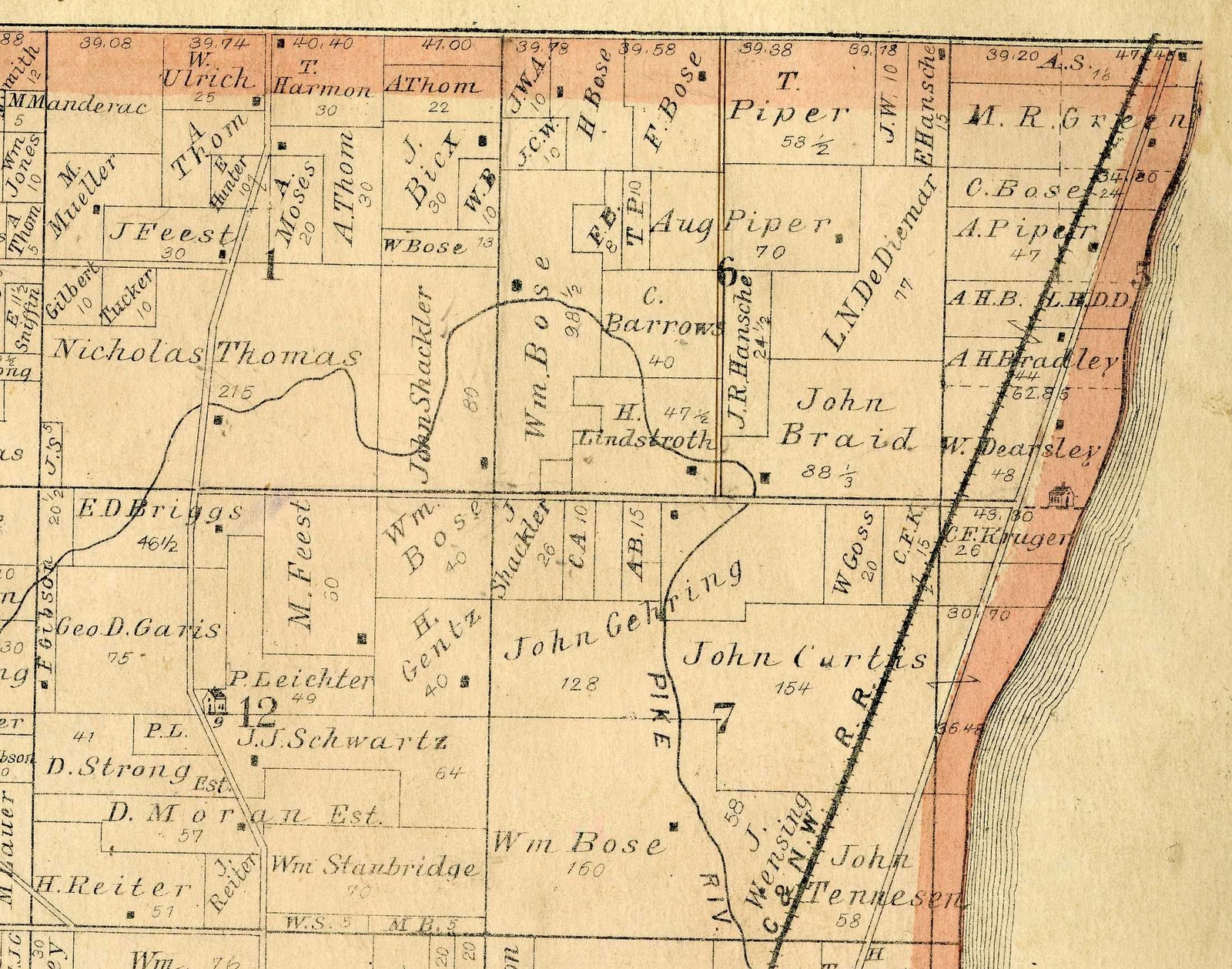 Somers Wisconsin Pioneer History Scheckler Mostly SomersSome Racine