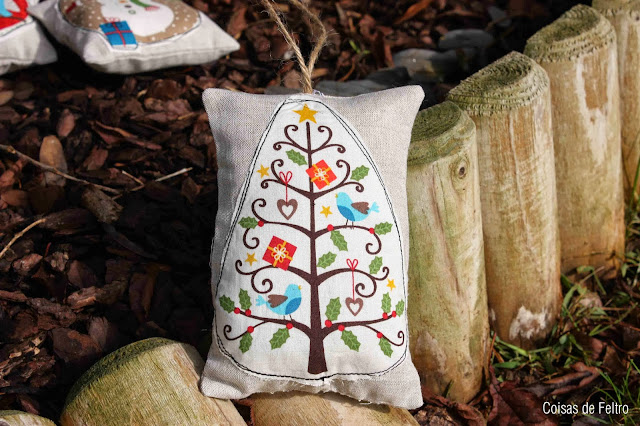 Costura criativa enfeites de Natal