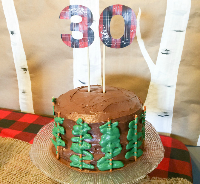 Lumberjack Bash 30th Birthday Party