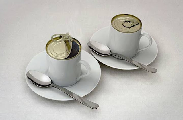 γάλα στον καφέ