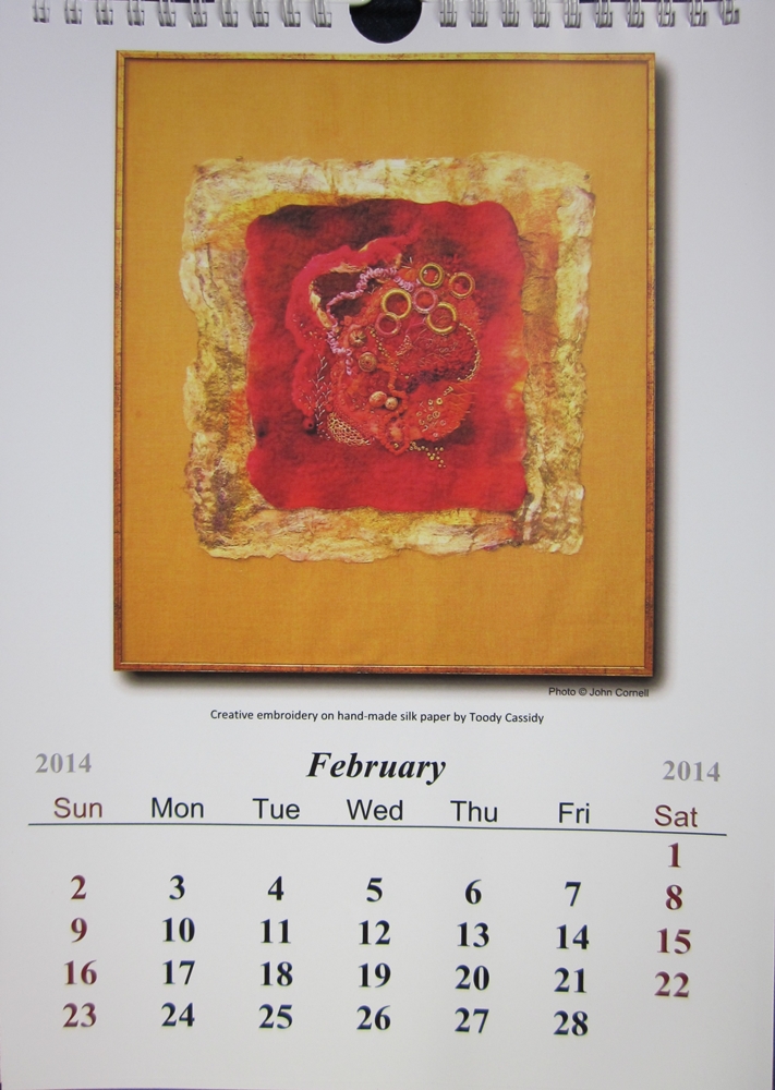 Lyn's Needlecase Embroidery calendars