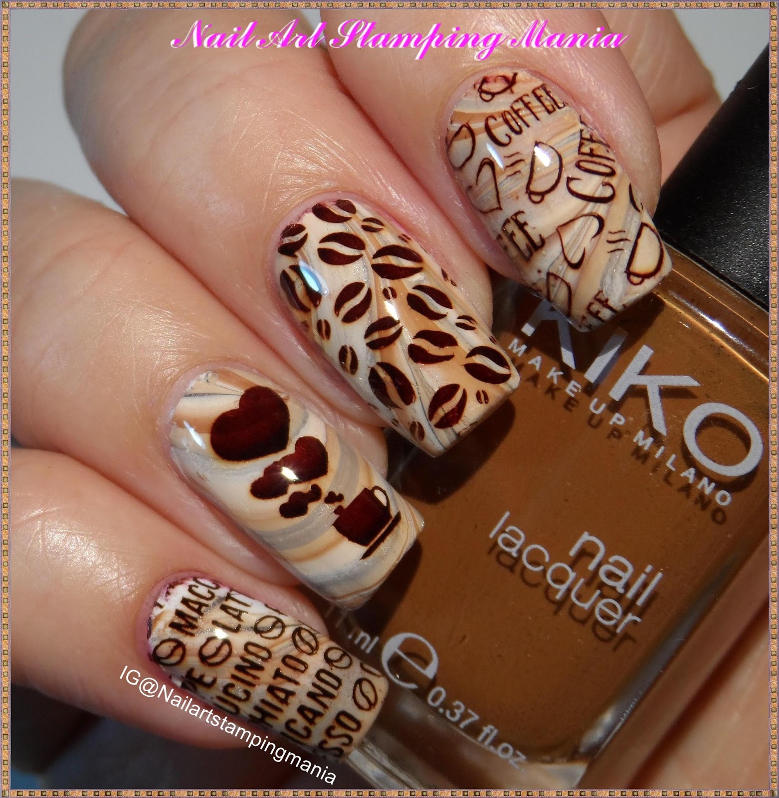 Nail art stamping mania: may 2016 Come applicare brillantini a un quadro