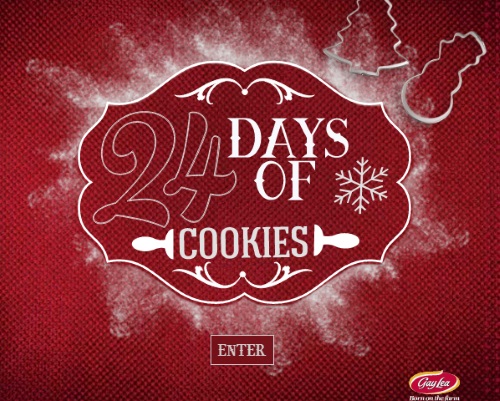 GayLea 24 Days of Cookies Giveaway GayLea 24 Days of Cookies Giveaway