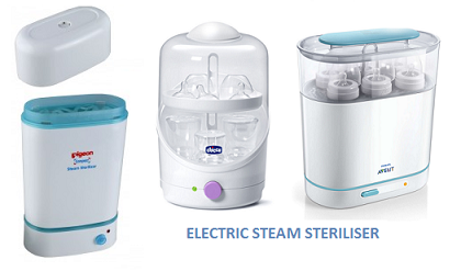electric steam steriliser