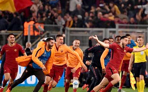 Singkirkan Barcelona, AS Roma Lolos Semifinal Liga Champions UEFA