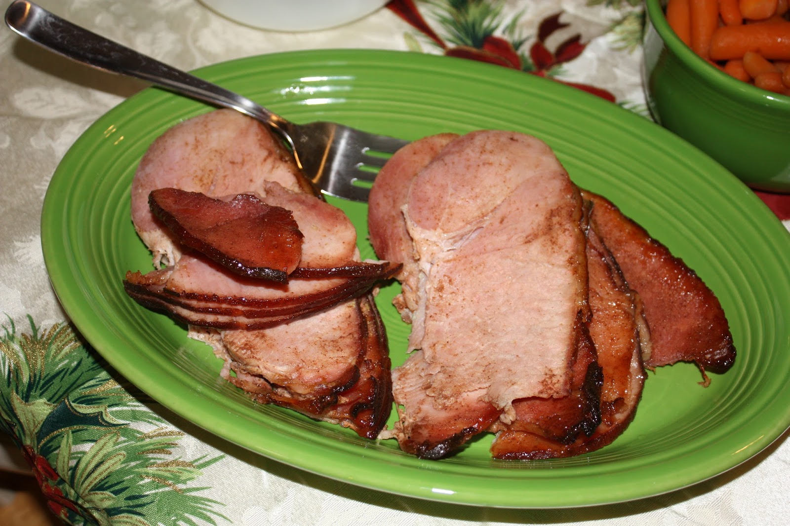 Cheese with Noodles Brown Sugar & Cloves Baked Ham