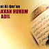 Kumpulan Ayat-Ayat Alquran Tentang Keadilan dalam Menegakkan Hukum
