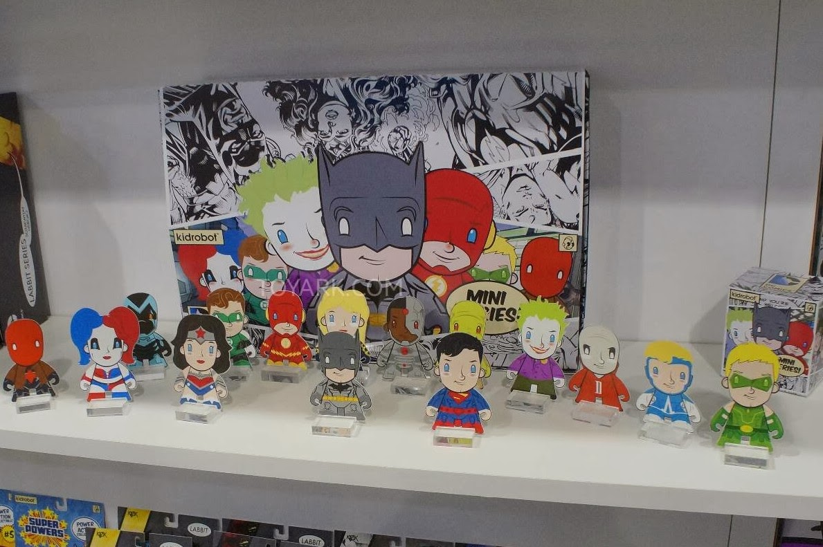 Toy Fair 2014 - Kidrobot x DC Comics Blind Box Mini Figures