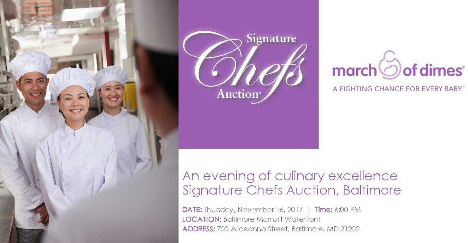 Dining Dish March of Dimes Signature Chefs Auction and Gala